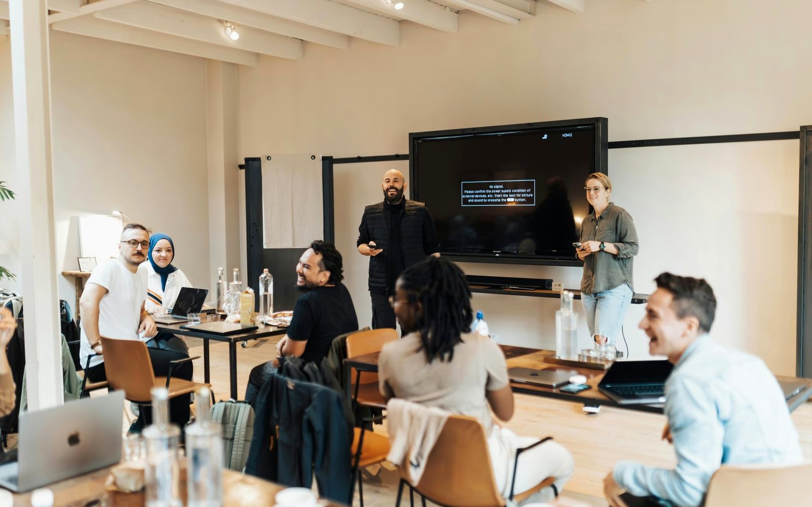 Professional conference and meeting environment